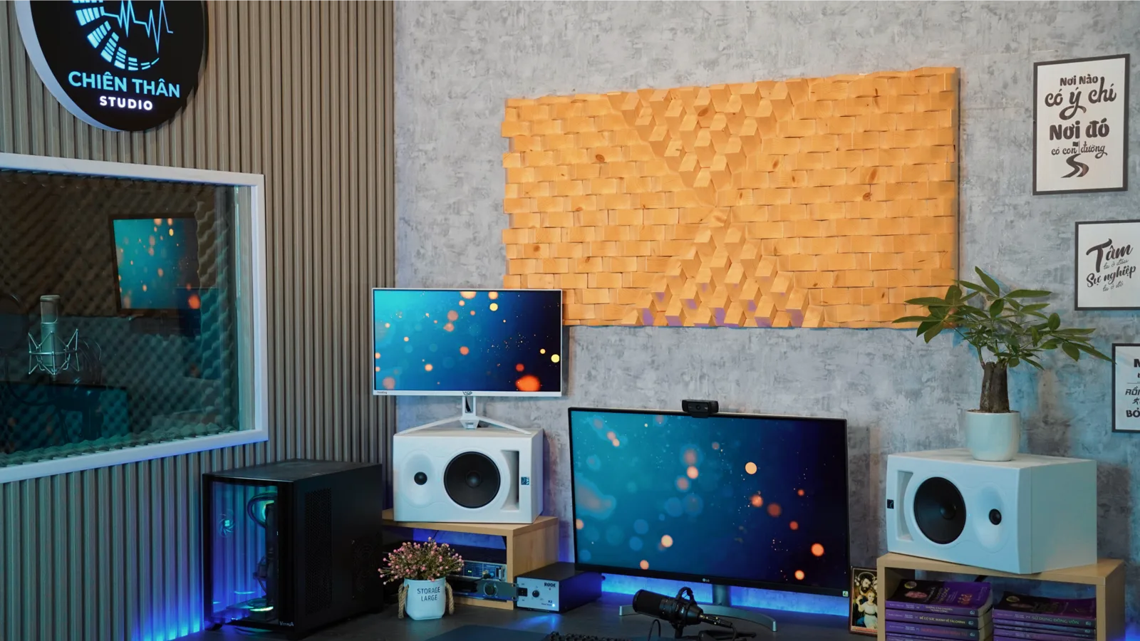 Không gian thật tại Chiến Thần Studio ở Long Thành